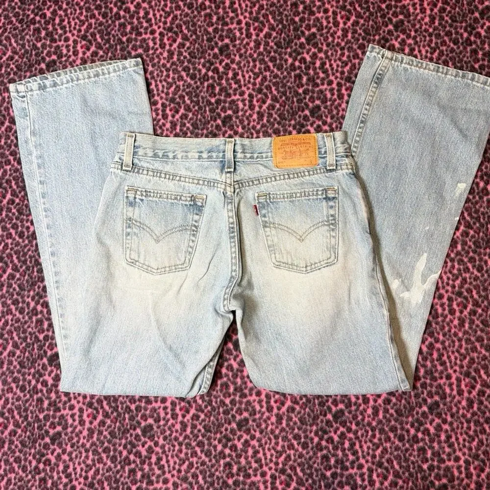 Y2k Levi's 518 Super Low Bootcut Jeans - Picture 3 of 8